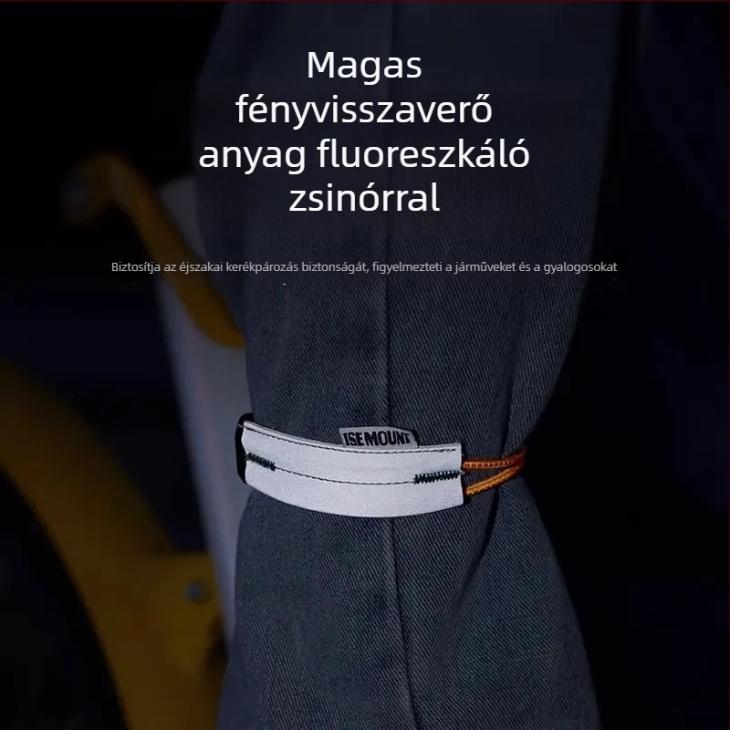 Fényvisszaverő lábszárpántok kerékpározáshoz, éjszakai futáshoz