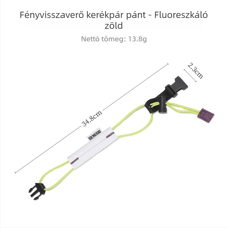 Fényvisszaverő lábszárpántok kerékpározáshoz, éjszakai futáshoz