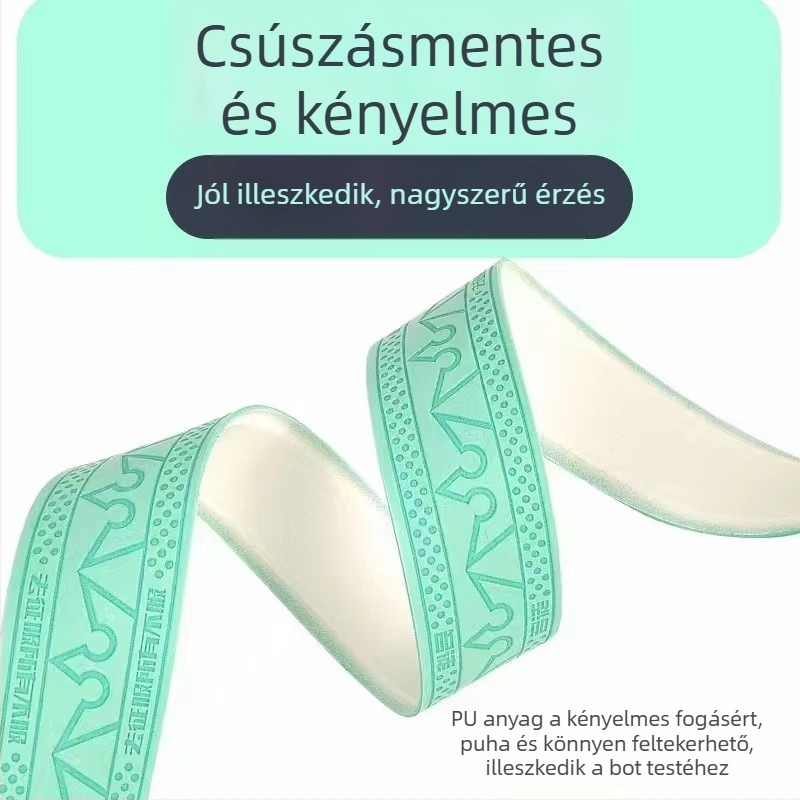 PU markolat burkolat horgászbothoz, izzadságszívó, anti-rotációs, 2 m vagy 3 m, fekete és Tiffany-kék