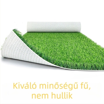 Személyre szabott gumi műfüves matrac fehér hátoldallal, erkély dekorációhoz