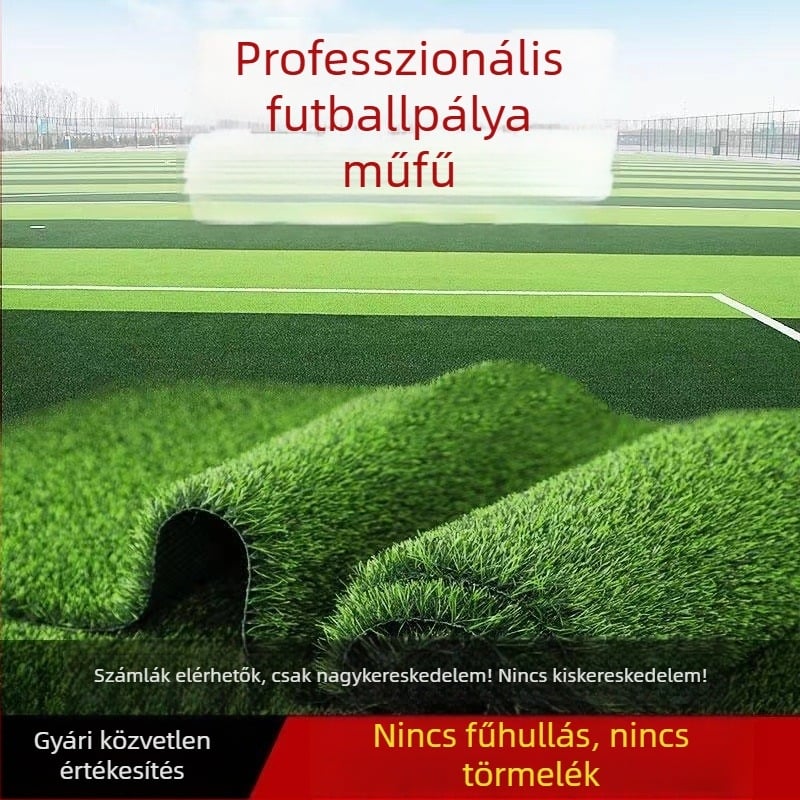 Futballpálya műfű – szimulált gyepszőnyeg, professzionális minőségű műfű 5-a-side és 7-a-side mérkőzésekhez, óvoda műfű