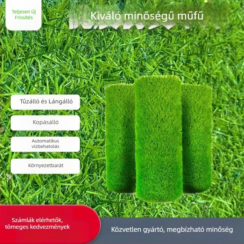 Mesterséges gyep golfpályákhoz, krokettpályákhoz, közösségi terekhez és óvodákhoz.