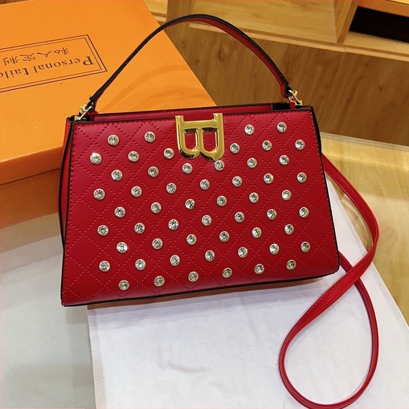 Női gyöngyös városi elegáns oldaltáska vállon és crossbody
