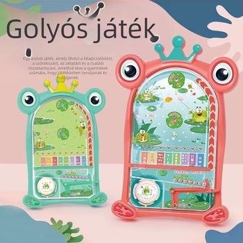 Béka témájú golyólabirintus – oktató játék a koncentráció fejlesztésére gyerekeknek