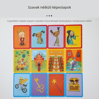 Gyerekek angol nyelvű mesemondó edző — képzelet és gondolkodás fejlesztése diagramokkal