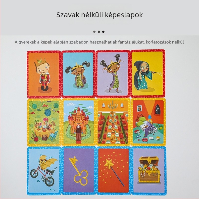 Gyerekek angol nyelvű mesemondó edző — képzelet és gondolkodás fejlesztése diagramokkal