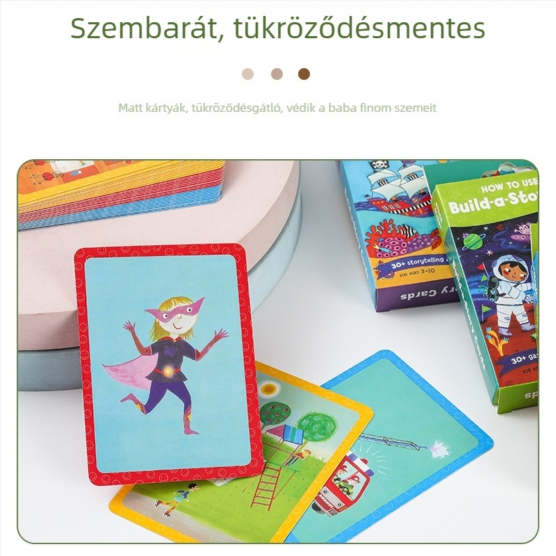 Gyerekek angol nyelvű mesemondó edző — képzelet és gondolkodás fejlesztése diagramokkal
