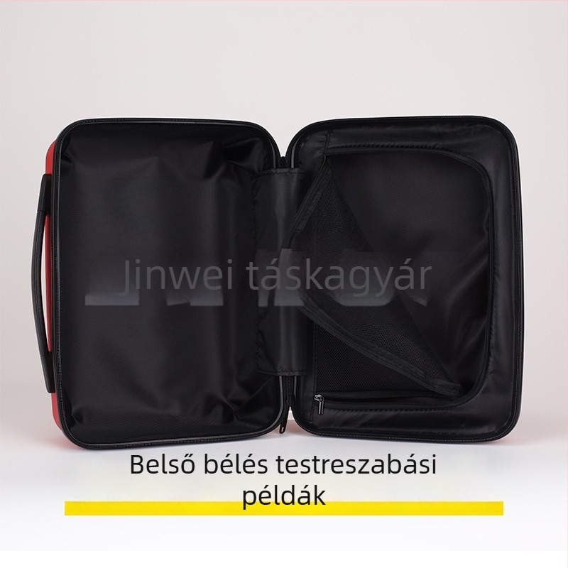 PP injektált formázású utazótáska, 13 hüvelykes mini poggyász, márkás tok, multifunkcionális kozmetikai táska