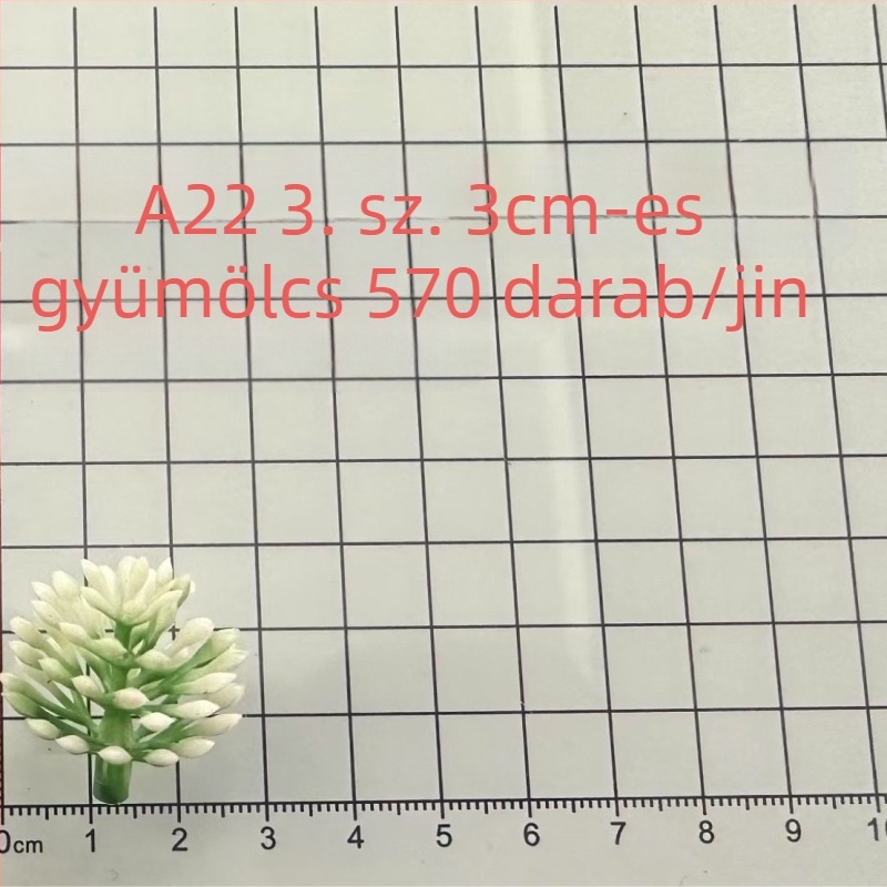 Mesterséges gypsophila virágvessző eukaliptusszal és vízi fűvel – műanyag dísz