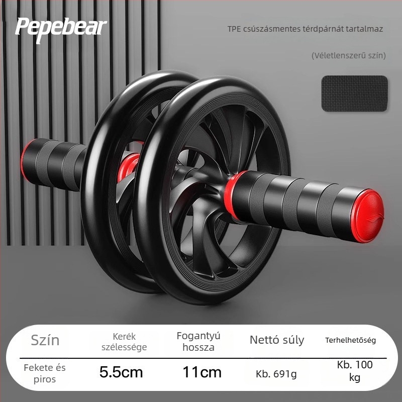 ötkerekes hasgörgő otthoni használatra, professzionális szintű hasizom-edző