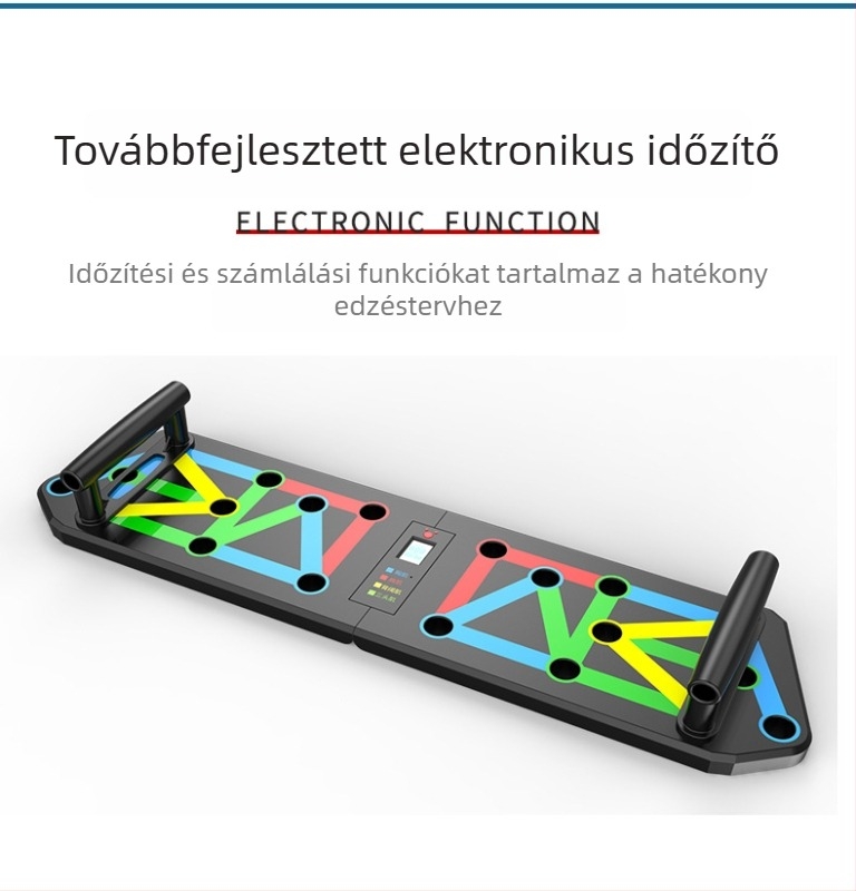 Összecsukható push-up tábla állvány otthoni felhasználásra