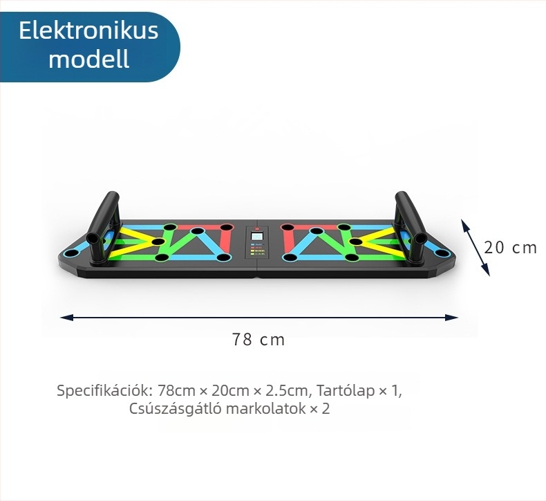 Összecsukható push-up tábla állvány otthoni felhasználásra