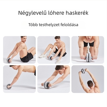 Otthoni használatra tervezett automata visszapattanó hasizomroller, férfiak és nők számára