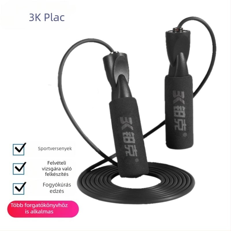Csapágyas ugrókötél felnőtteknek – edzés és fitnesz, uniszex, modell BK-8930