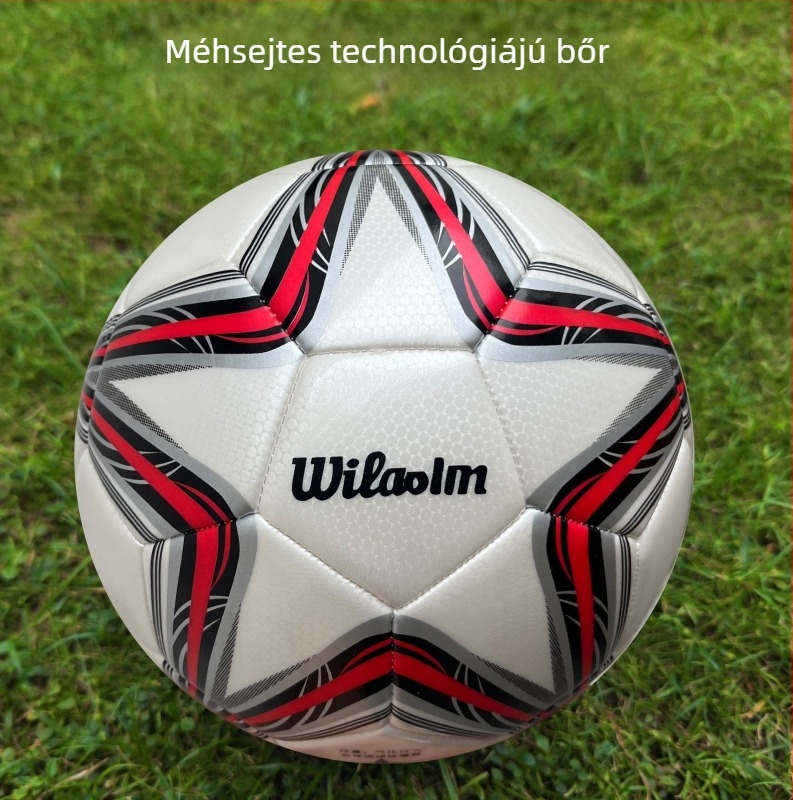 Futball-labda nagykereskedelmi készleten — méret 5 felnőtteknek, méret 4 diákoknak, méret 3 gyerekeknek és óvodásoknak, edzésekre és mérkőzésekre