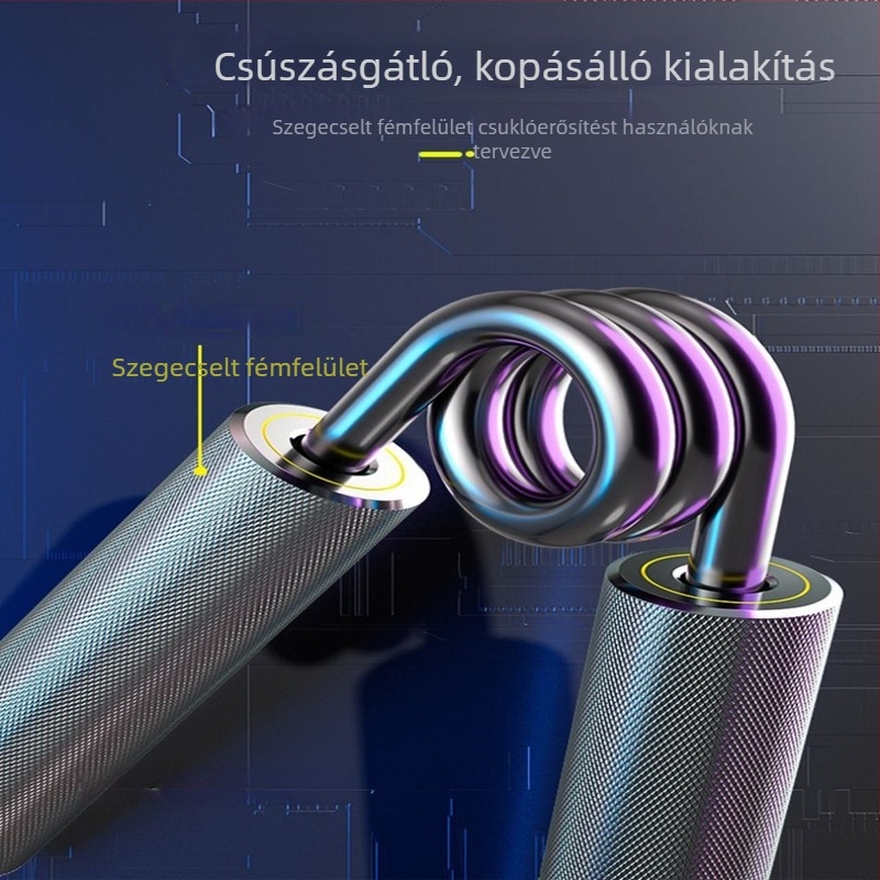 Fém fogáserősítő, kompakt csukló- és ujj-edző, nagy rugalmasság, professzionális A típusú diákverzió