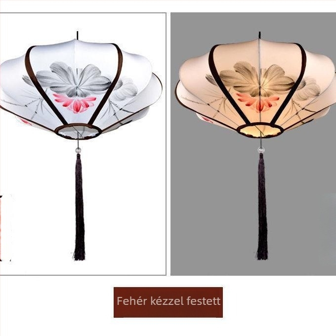 Új kézzel festett lámpások, ideálisak tájképi helyszínekhez, éttermekhez és belső dekorációhoz, éttermi folyosókhoz.