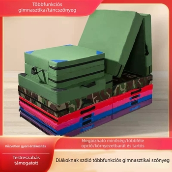 Összecsukható tornaszőnyeg jóga, tánc és harcművészet edzéshez; hasizomgyakorló matrac