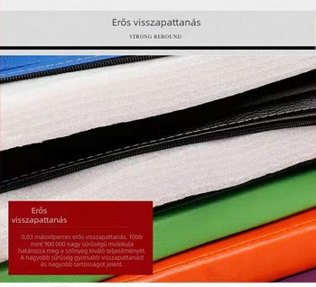 Sűrített csúszásmentes jóga- és gimnasztika matrac gyerekek táncgyakorlásához, fitneszhez és felülésekhez