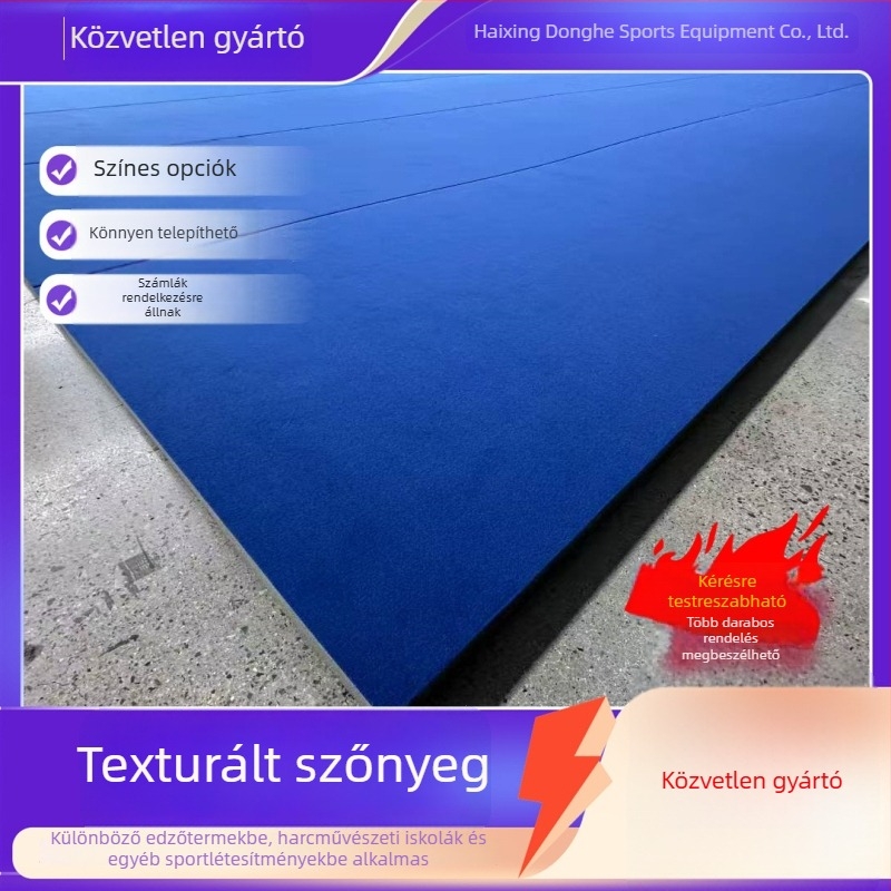 Harcművészeti edzőmatrac gurulós kivitelben Sanda, Taekwondo, Judo, birkózás és tánc számára