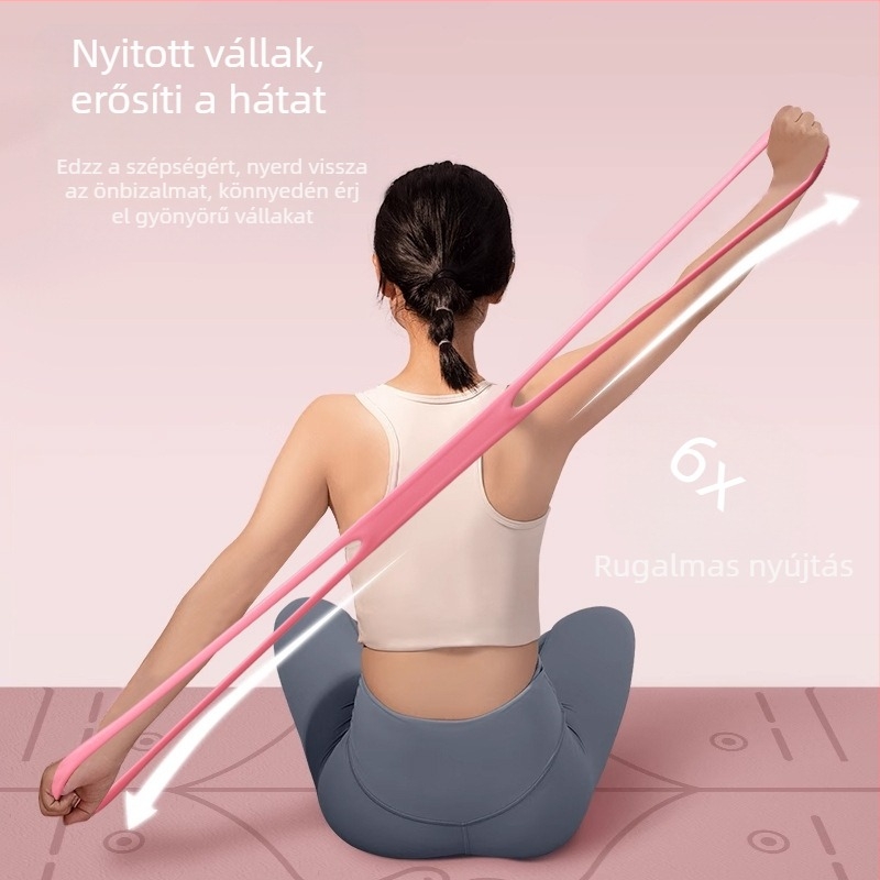 Strong Dragon szilikonból készült feszítő eszköz – vállnyitó ellenállásöv, teljes test edzés, jóga és alakformálás