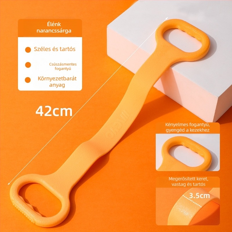 Jóga és pilates edzéshez használt ellenállás-szalag, hát- és vállnyitó, otthoni edzésfelszerelés nyújtáshoz