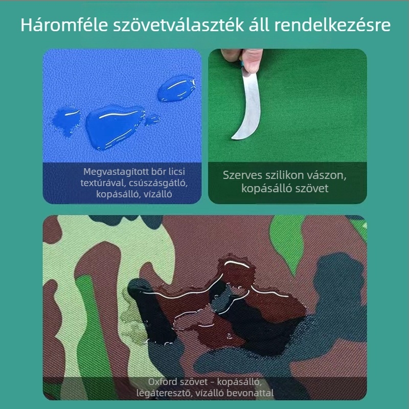 Összecsukható habszivacs matrac haspréshez, edzéshez és tornához