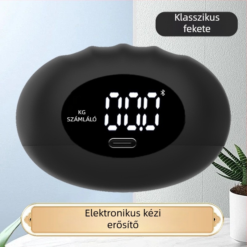 Rongda Szilikon tenyérfogás erősítő és tester ismétlés-számlálóval