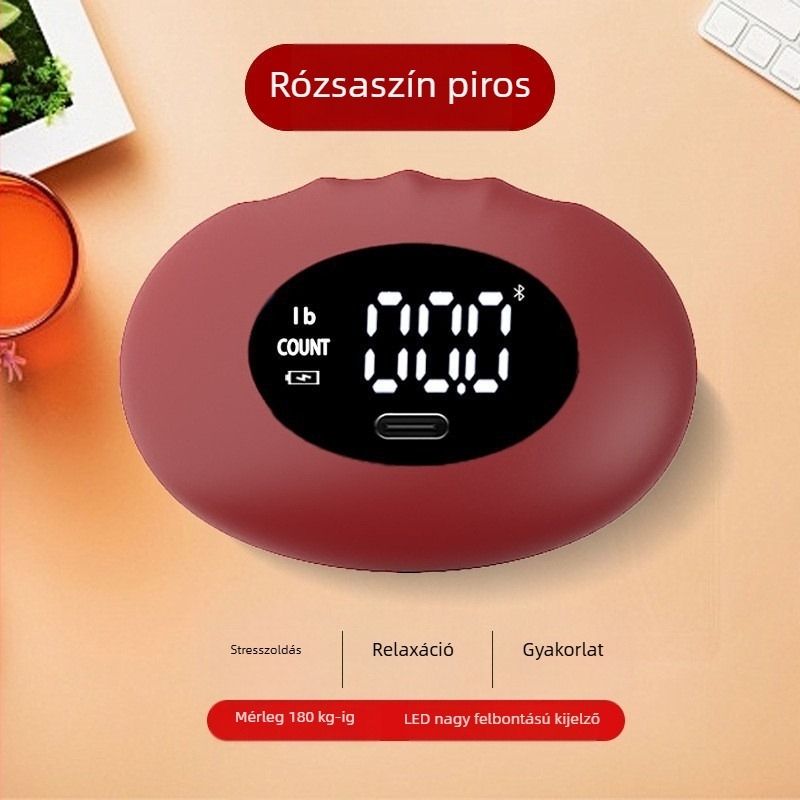 Rongda Szilikon tenyérfogás erősítő és tester ismétlés-számlálóval