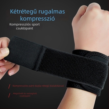 Körbetekert csuklóvédők kültéri sportokra és edzésre, csukló-támogató védelem – uniszex