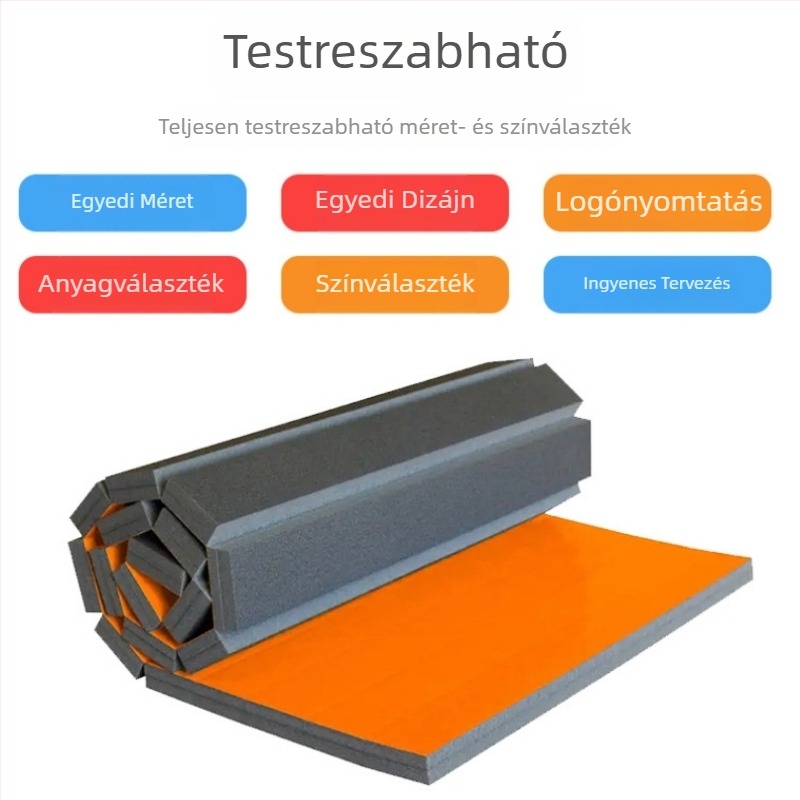 Egyedi XPE gördülő matracok táncstúdiók és harcművészeti edzésekhez – beltéri boksz és Taekwondo ütéscsillapító pad