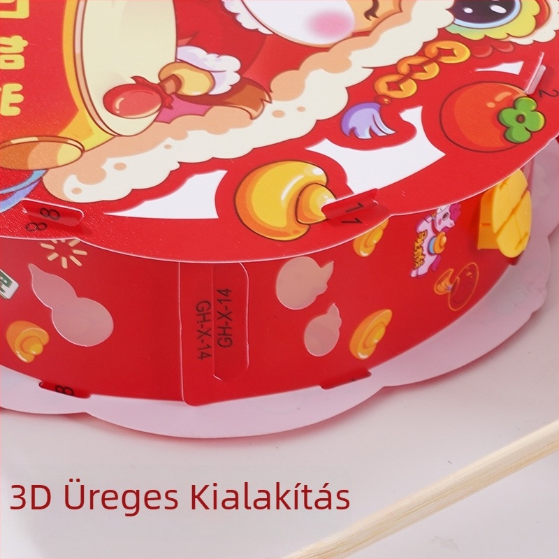 2026-os új modellű hordozható fénylő gyerekeknek szánt karikatúra lámpás DIY kézzel készített PVC virág lámpás (A ló éve)