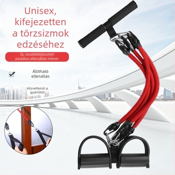 Multifunkcionális ellenállás szalag hasizom-edzéshez, otthoni jóga pedálos húzókészülék