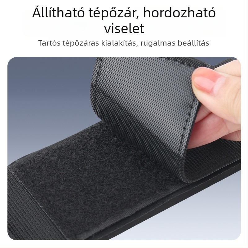 Súlyemelő horogcsuklóvédő, csúszásmentes fogás felhúzásokra és húzódzkodásokra, kézvédő, edzésellenállású szalag