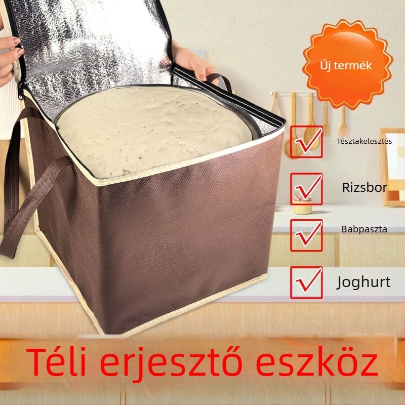 Multifunkcionális fermentációs doboz fűtéssel és szigeteléssel, tésztához, rizsbort, joghurtot és gőzölt zsemlékhez