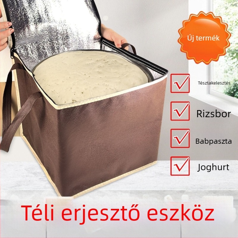 Multifunkcionális fermentációs doboz fűtéssel és szigeteléssel, tésztához, rizsbort, joghurtot és gőzölt zsemlékhez