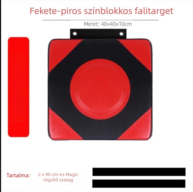 Falihoz szerelhető boksz cél otthoni használatra, bokszzsák, edzés cél, fitnesz eszköz, tartós felnőttek számára.