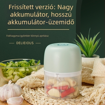 Kompakt fokhagyma prés és zúzó, kézi konyhai eszköz fokhagyma-pasztához