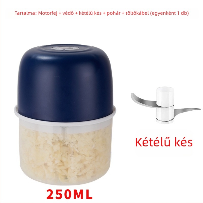 Kompakt fokhagyma prés és zúzó, kézi konyhai eszköz fokhagyma-pasztához