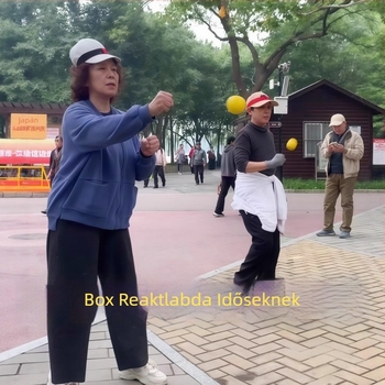 Fejre csatolható bokszreakciós labda – edzésre szánt labda felnőtteknek, visszapattanó labda