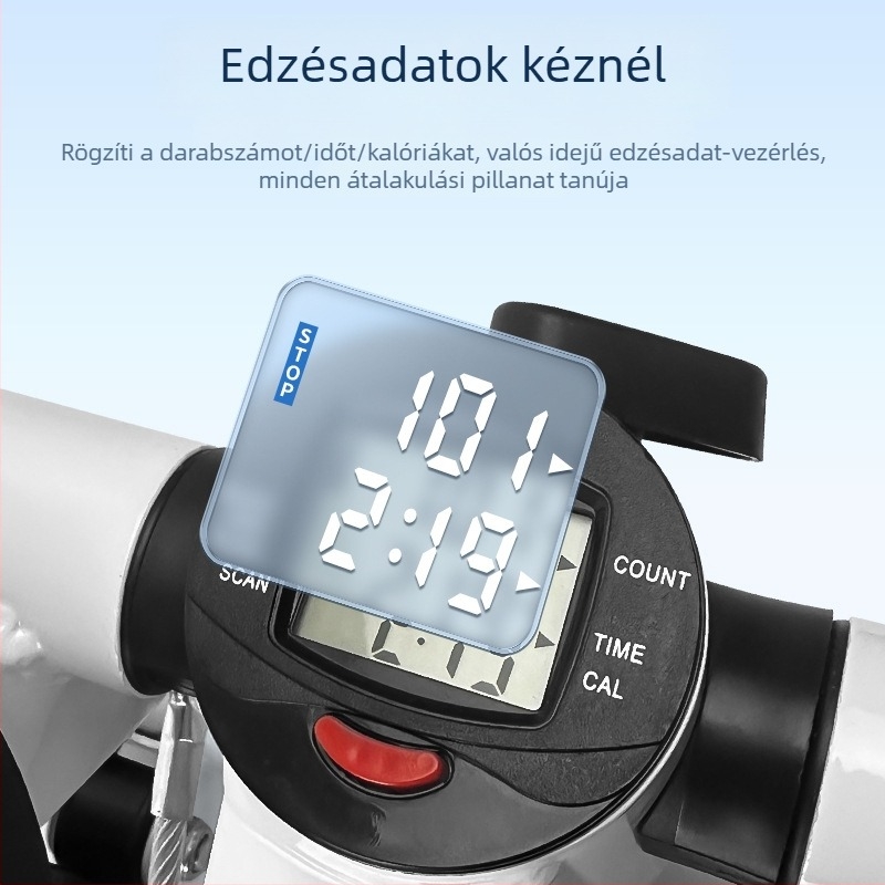 Csendes mini léptető otthoni használatra, beltéri edzés, többfunkciós hegymászó pedálkészülék, edzőfelszerelés
