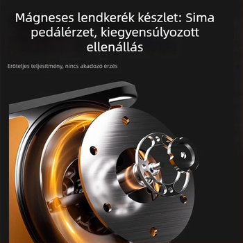 Kompakt otthoni elliptikus tréner idős korban edzésre és rehabilitációra, csendes, többfunkciós edzőgép lábgyakorlatokhoz.