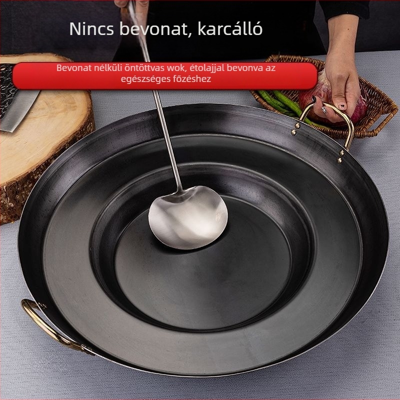 Tapadásmentes serpenyő sült krumplihoz – lapos grill serpenyő