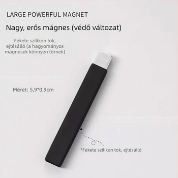 Nagy mágneses manikűr eszköz – hosszú, erős magnet, esés- és törés elleni védelem, Cat-Eye francia mágnes körmök díszítésére