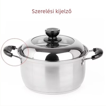Fából készült univerzális égésgátló és hőálló fazékfogó, leválasztható, kettős lyukú füllel