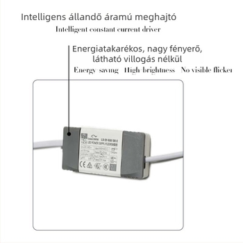 LED mennyezeti panel lámpa, beépített kivitelben, 600x600 mm vagy 300x1200 mm, irodai világítás, alumínium ház, nem dimmelhető, színhőmérséklet 3000K/4000K/6000K.