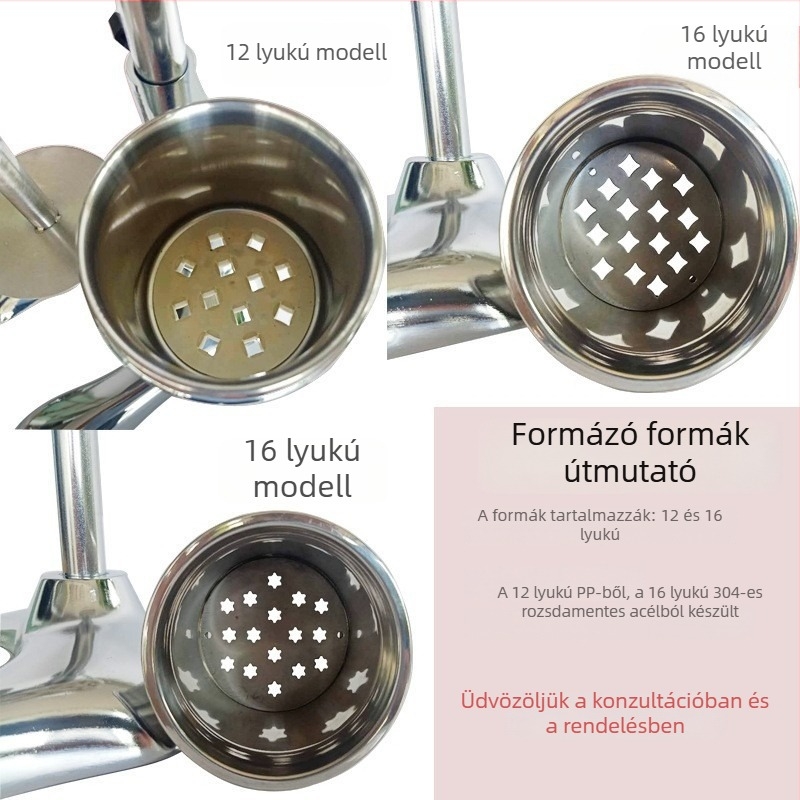 30 mm hosszú hasábburgonya formázó gép