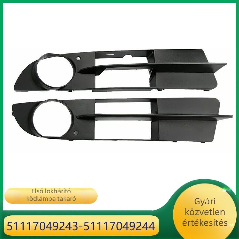 51117049243 51117049244 BMW E60 ködlámpa keret - alsó középső rács (04-07)
