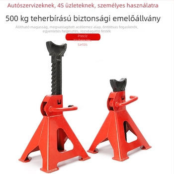 Nagy teherbírású autóemelő állvány, 3–6 tonnás kapacitás, biztonsági tartókeret