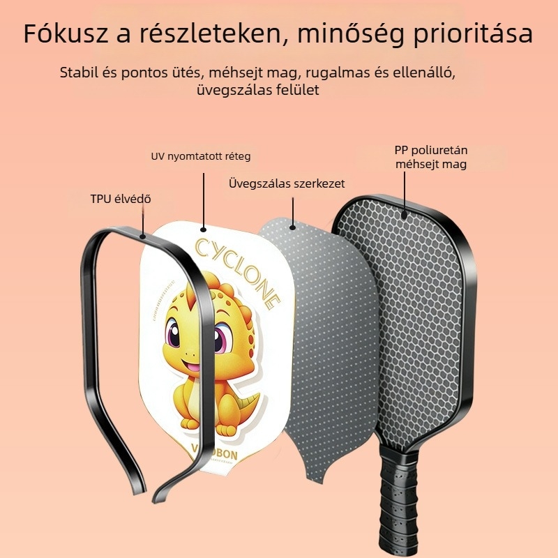 Gyárilag testreszabott pickleball ütő kezdőknek és versenyekre – professzionális minőség